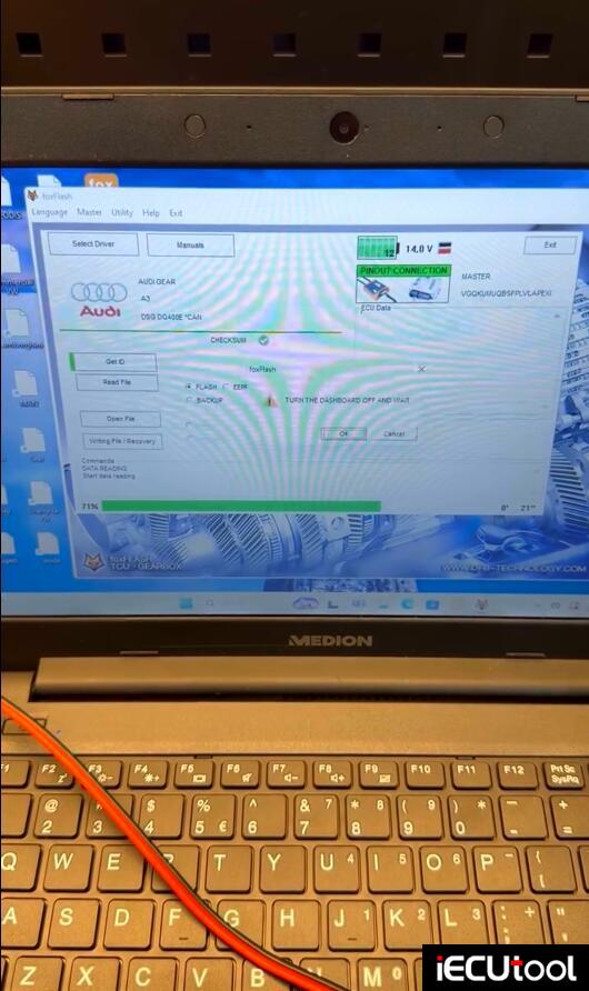 FOXFLASH cannot read dq400 3