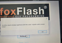 Foxflash Another Email Already Registered with the Code