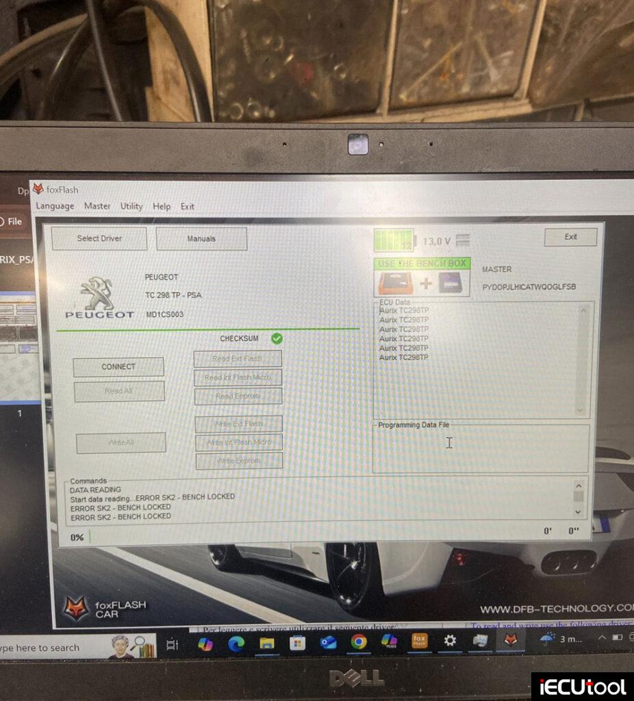 Foxflash PSA MD1CS003 ECU Error Bench Locked Solution – iECUtool.eu ...