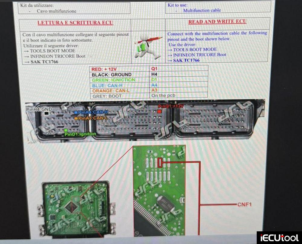 foxflash clone renault sid306 ecu 5