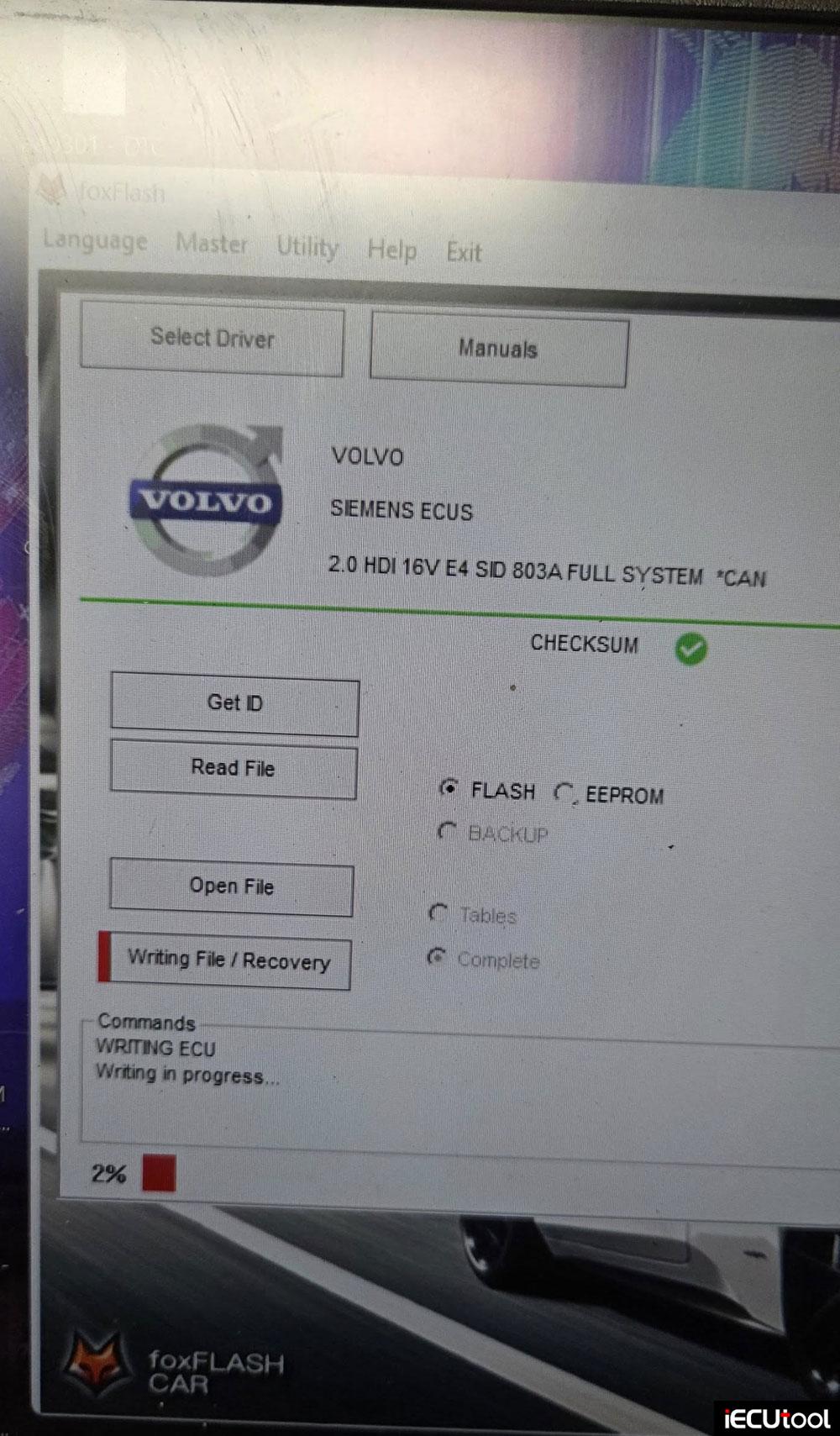 foxflash volvo sid803a ecu 1 foxflash volvo sid803a ecu 1