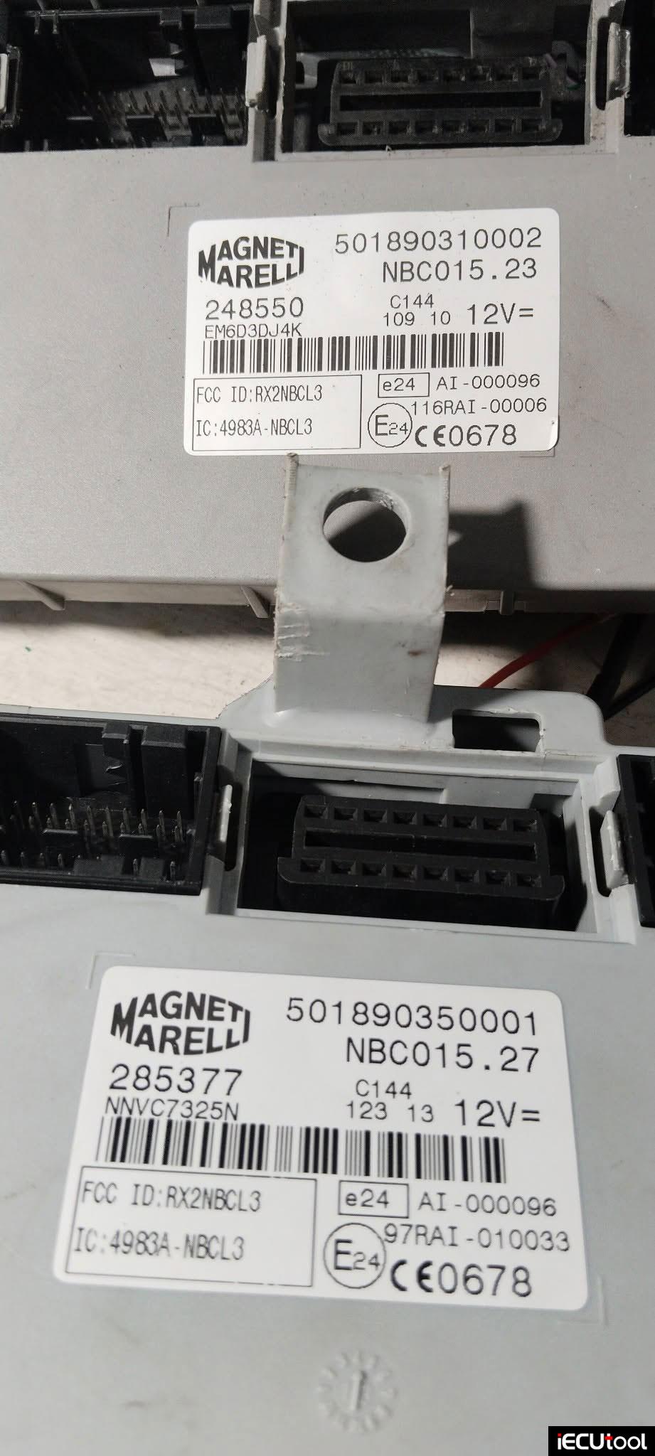 xhorse multi prog read MASERATI bcm 1