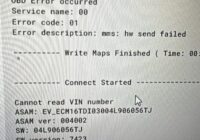 Flex VAG DCM6.2V write failed