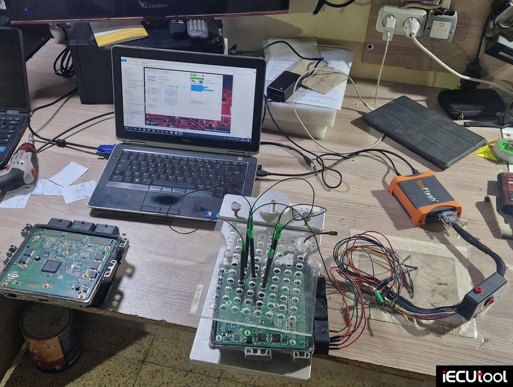 foxflash clone peugeot sid807evo 2