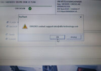 foxflash ford s max dcm3.5 error silent key