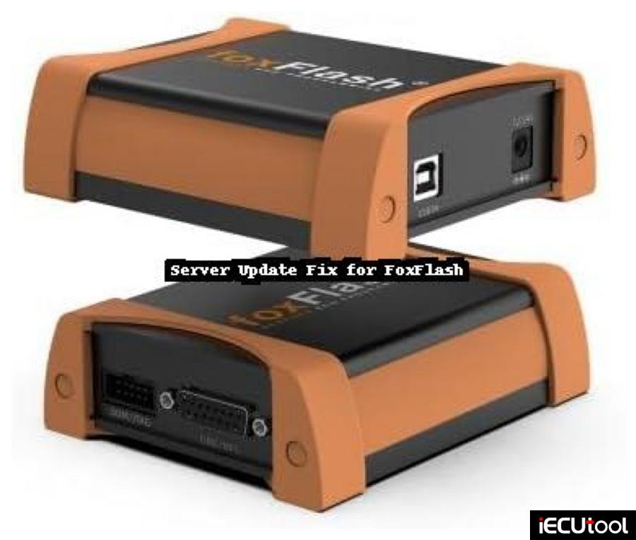 foxflash update server error solution 1