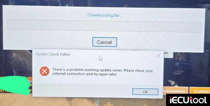 foxflash update server error