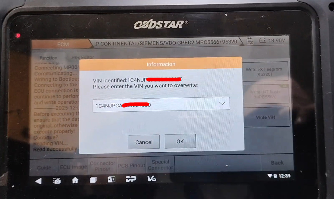 obdstar dc706 clone gpec2 ecm 7