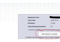 xirdecoder transfer license on new laptop