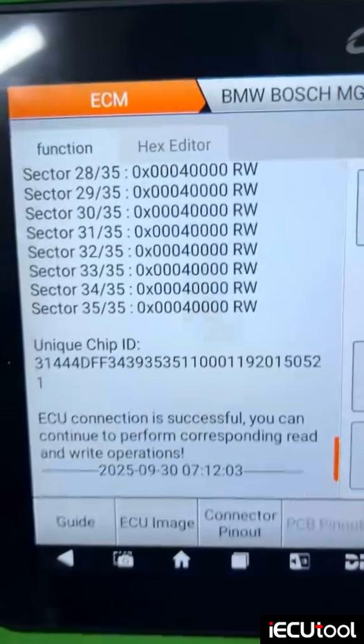 obdstar g3 bmw mg1cs003 isn 2