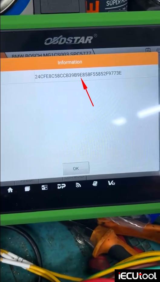 obdstar g3 bmw mg1cs003 isn 5