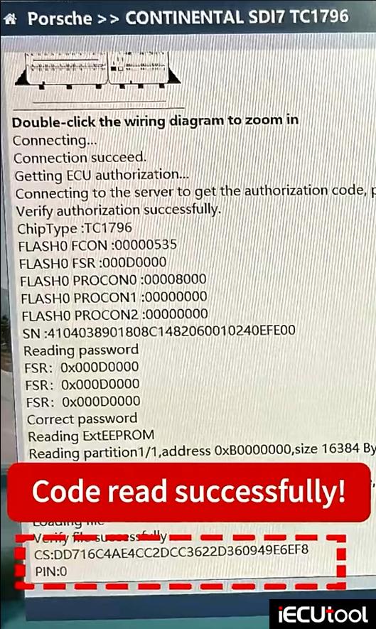 cg fc200 read porsche sdi7 ecu cs pin 6 cg fc200 read porsche sdi7 ecu cs pin 6
