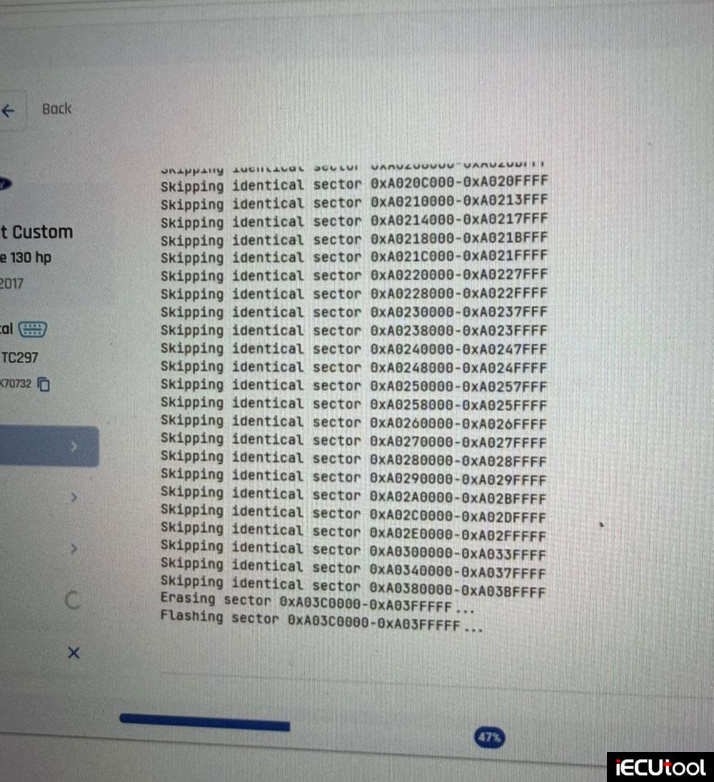 autotuner read 2019 ford transit sid212 ecu 2