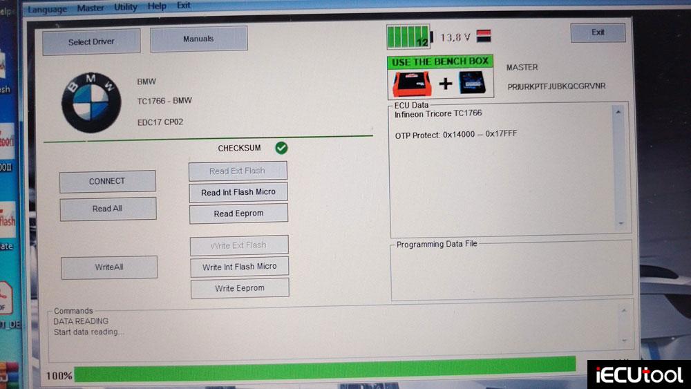 foxflash edc17 bench not working 5