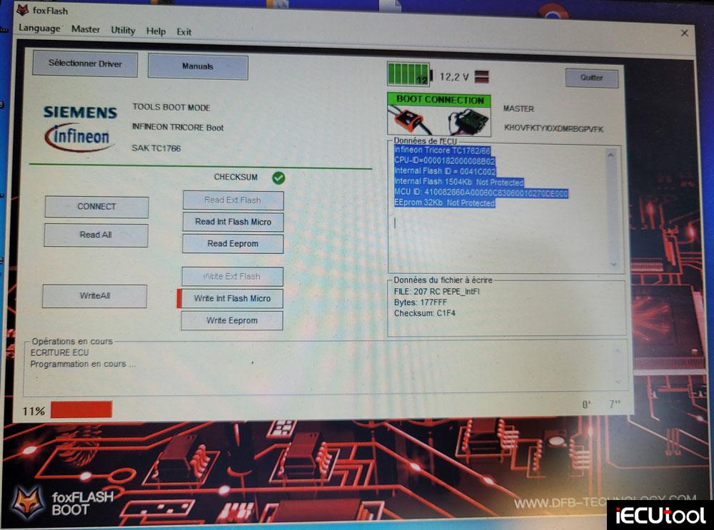Foxflash PSA MED17 4 ecu 5
