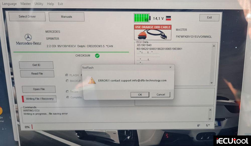 foxflash benz crd2 ecu