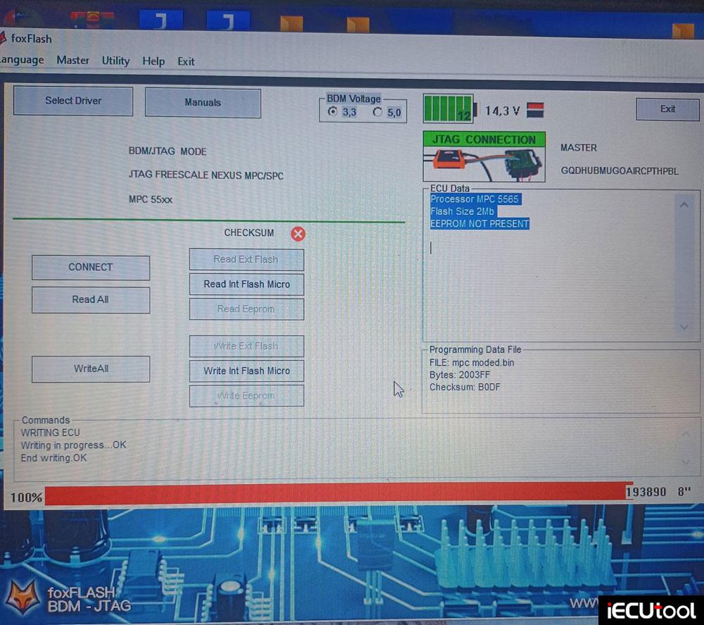foxflash opel acdelco e83 2