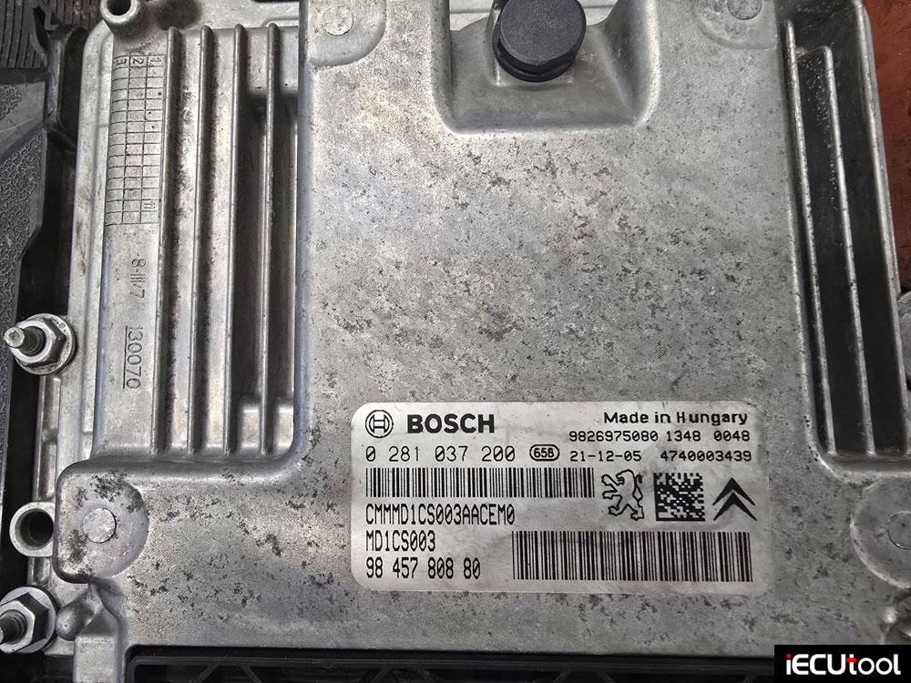 Flex unlock Peugeot MD1CS003 ECU 1
