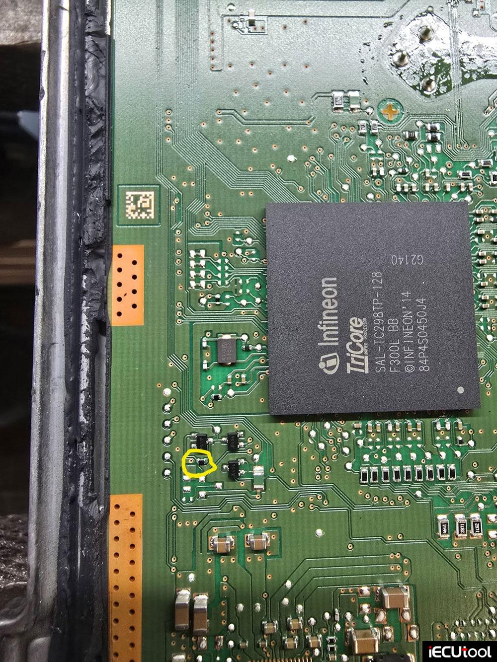 Flex unlock Peugeot MD1CS003 ECU 3