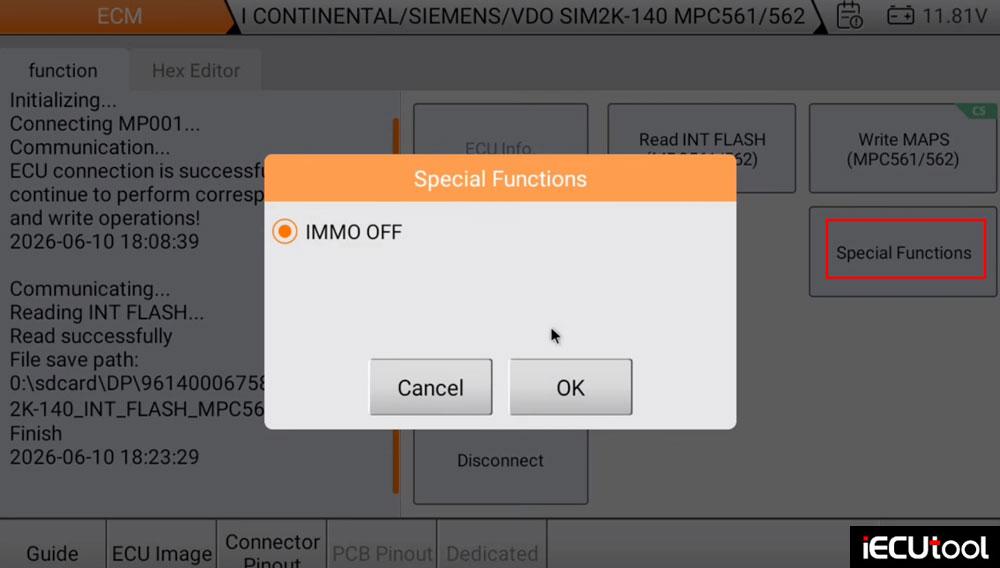 obdstar g3 hyundai sim2k 140 immo off 6