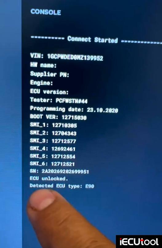 Flex unlock GM E90 ECM 5
