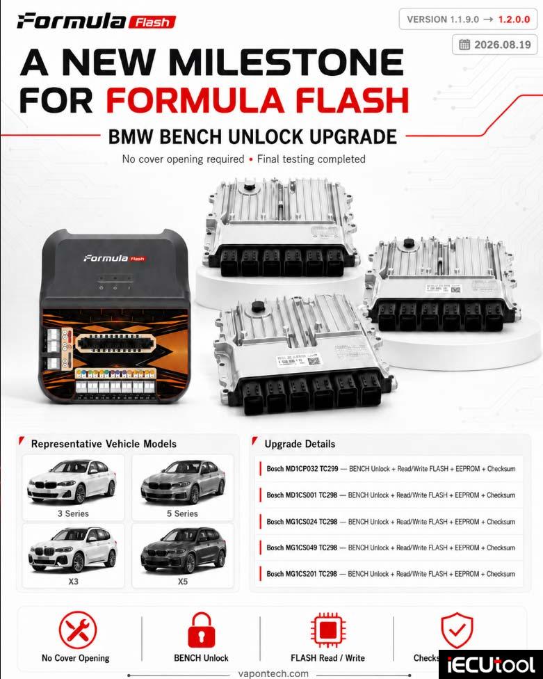 formulaflash bmw mdg1 ecu bench unlock 2
