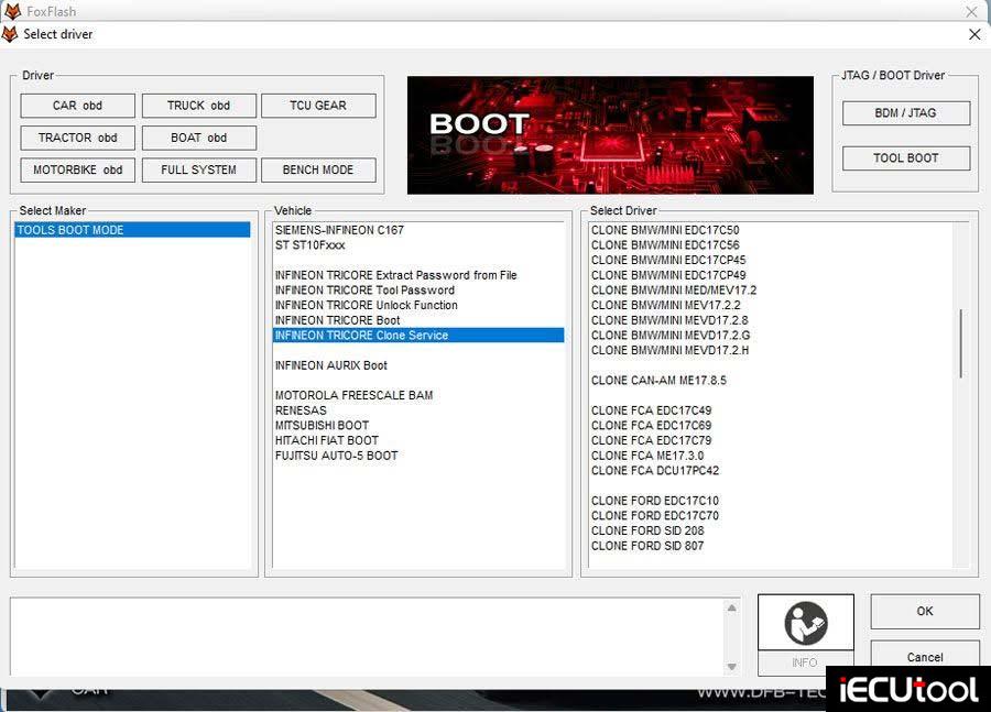 foxflash clone edc17c41 ecu 2