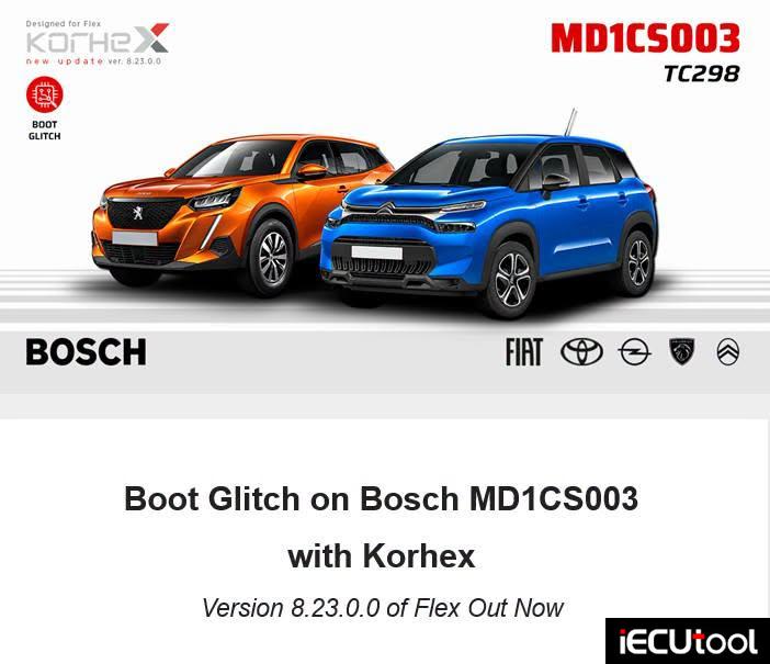 Flex korhex update PSA MD1CS003 unlock