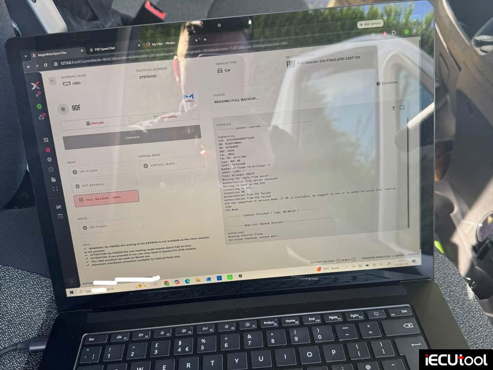flex software freezes