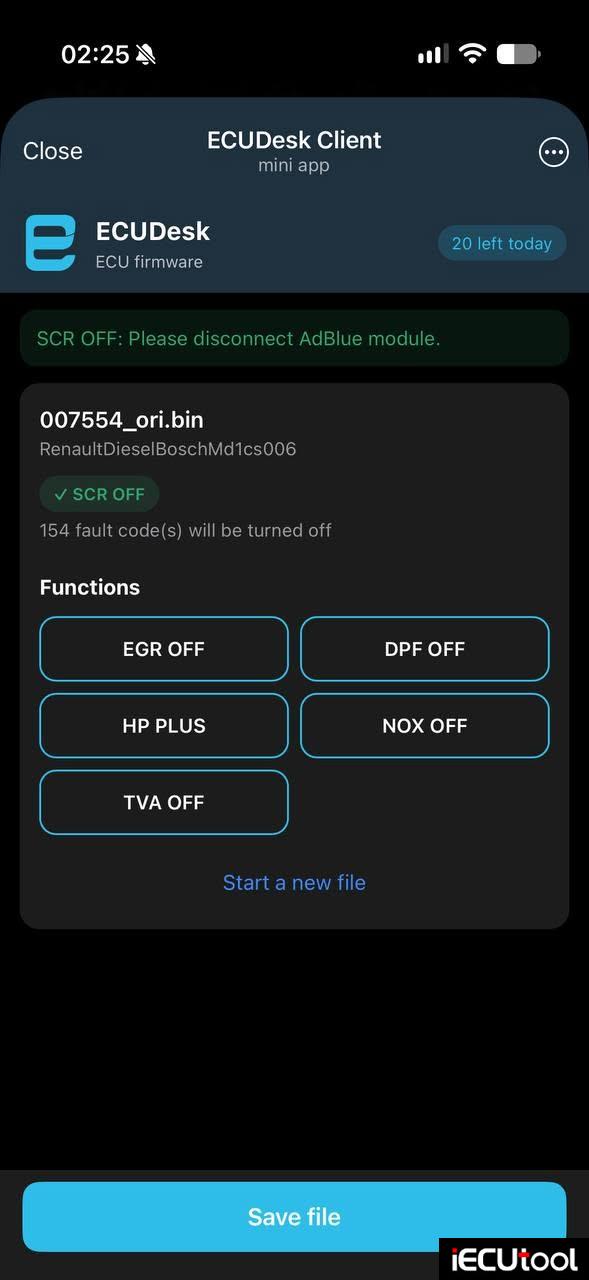 ECUDesk Mini App 6