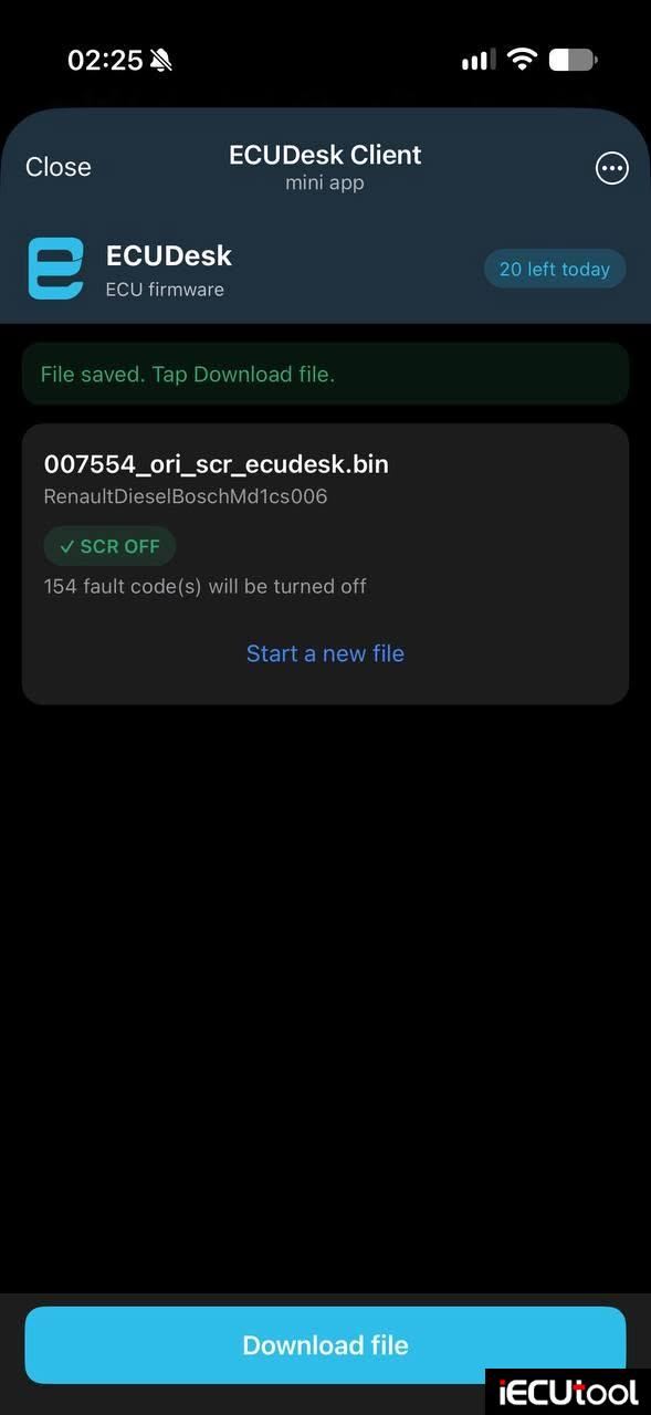 ECUDesk Mini App 7