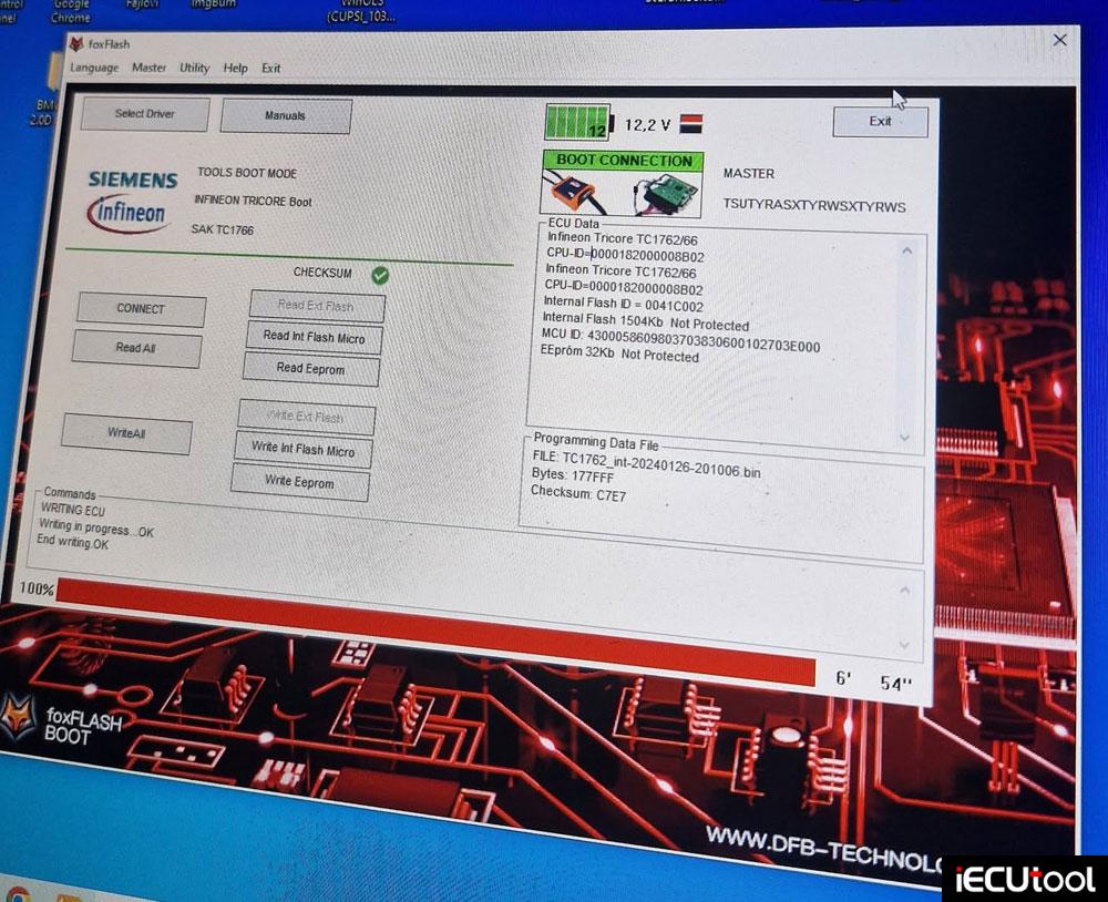 foxflash failed to connect delphi mt80 4